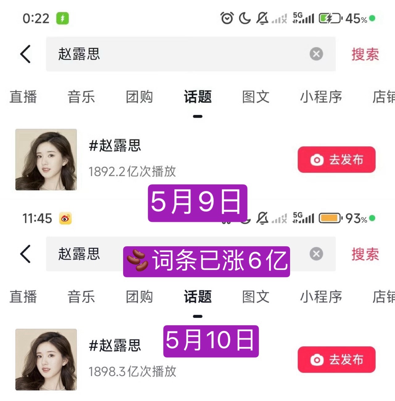 赵露思🐮！出现即出圈接1900亿