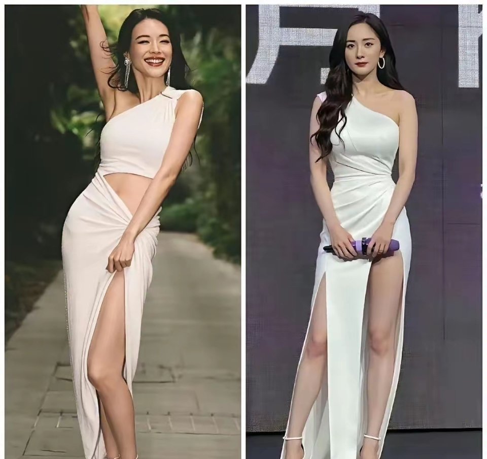 舒淇杨幂撞衫，谁更胜一筹。 