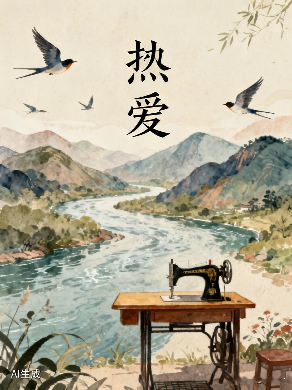 热爱

流水爱高山，
岩层下暗河翻身，
亿万年，
一遍遍打湿亘古的缄默。

飞鸟