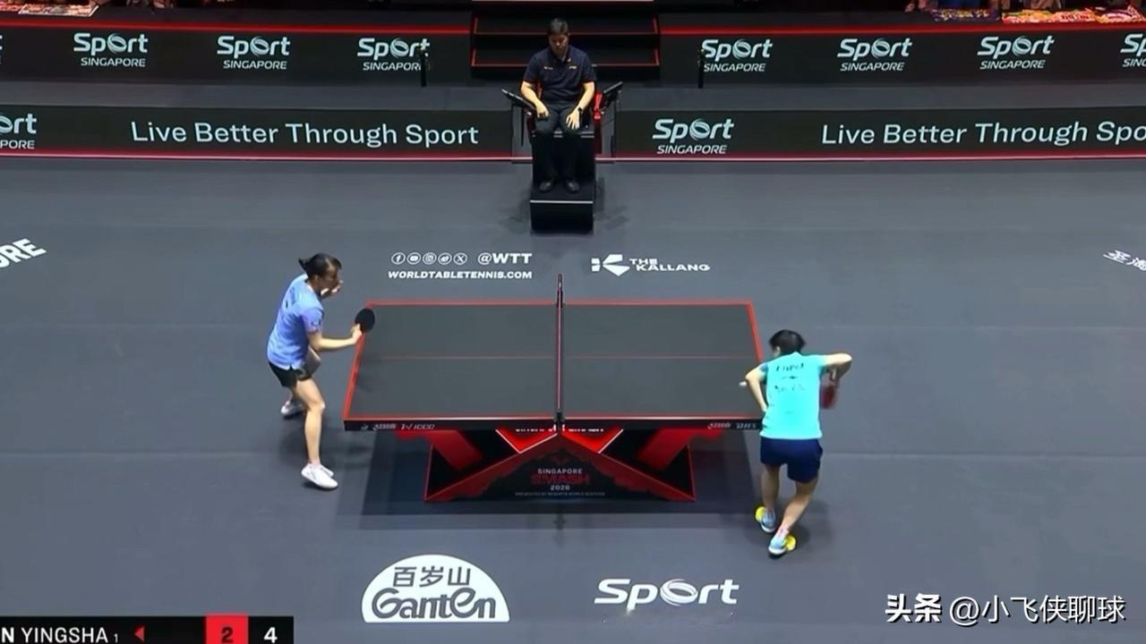 孙颖莎3-1石洵瑶，晋级八强。
WTT新加坡大满，女单1/4决赛对阵、28日比赛