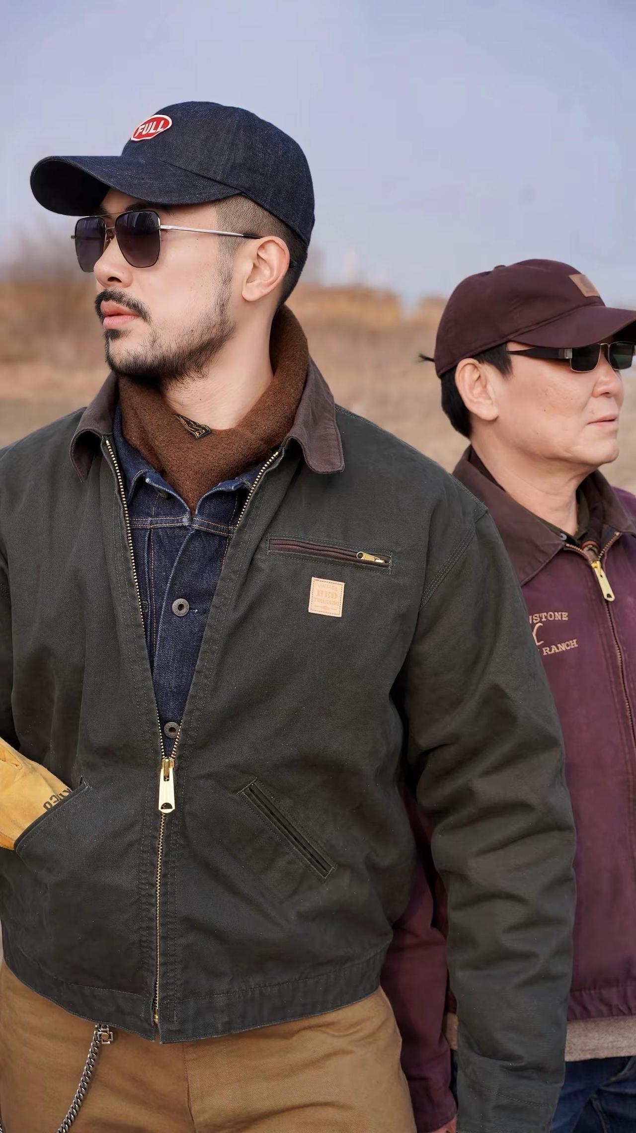 一段情连着一生，一件夹克一辈子。底特律夹克  美式工装穿搭 复古穿搭 长期主义