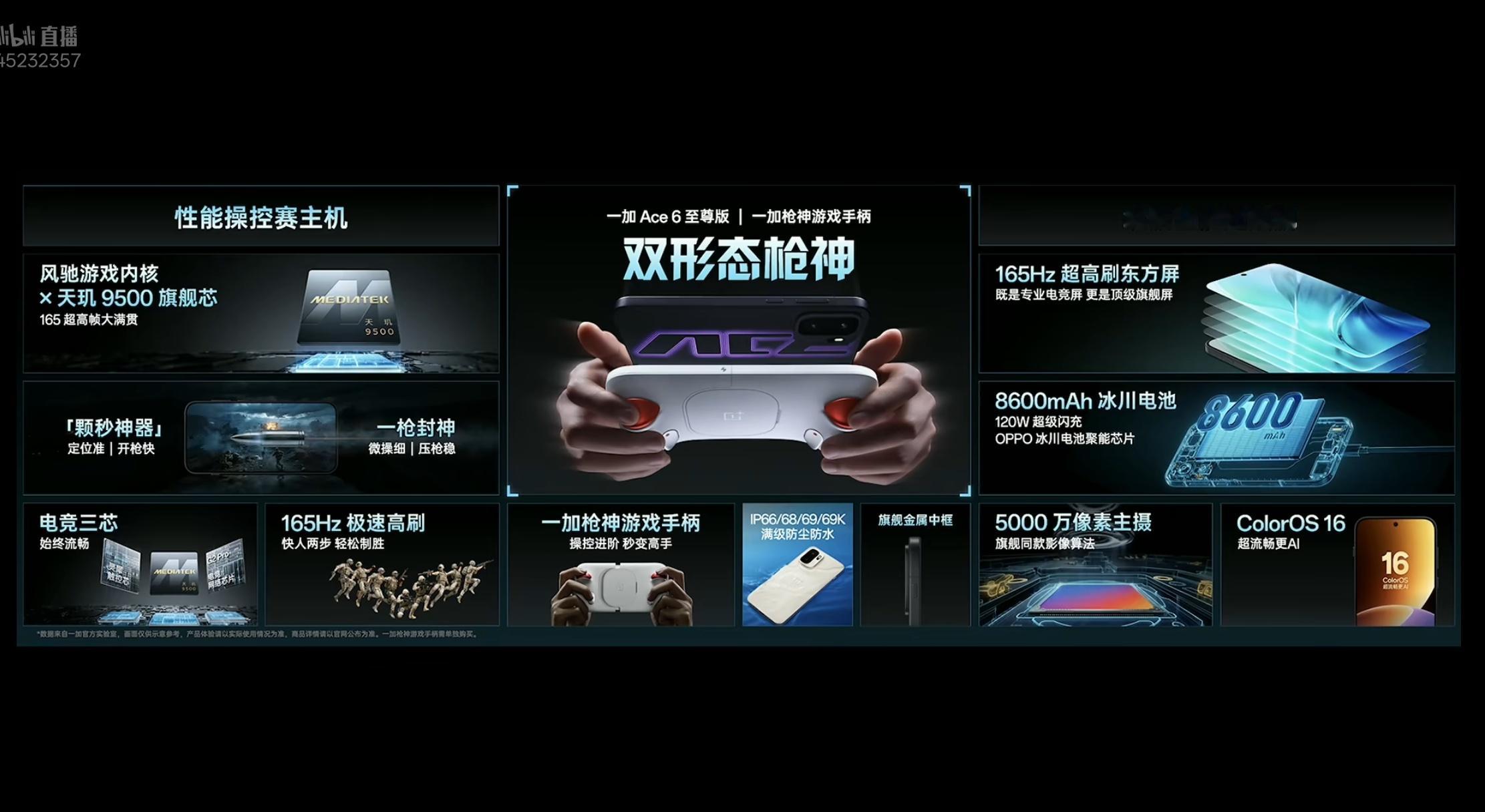 一加Ace 6至尊版价格出炉，3499起，枪神手柄449块，和手机一起买便宜50