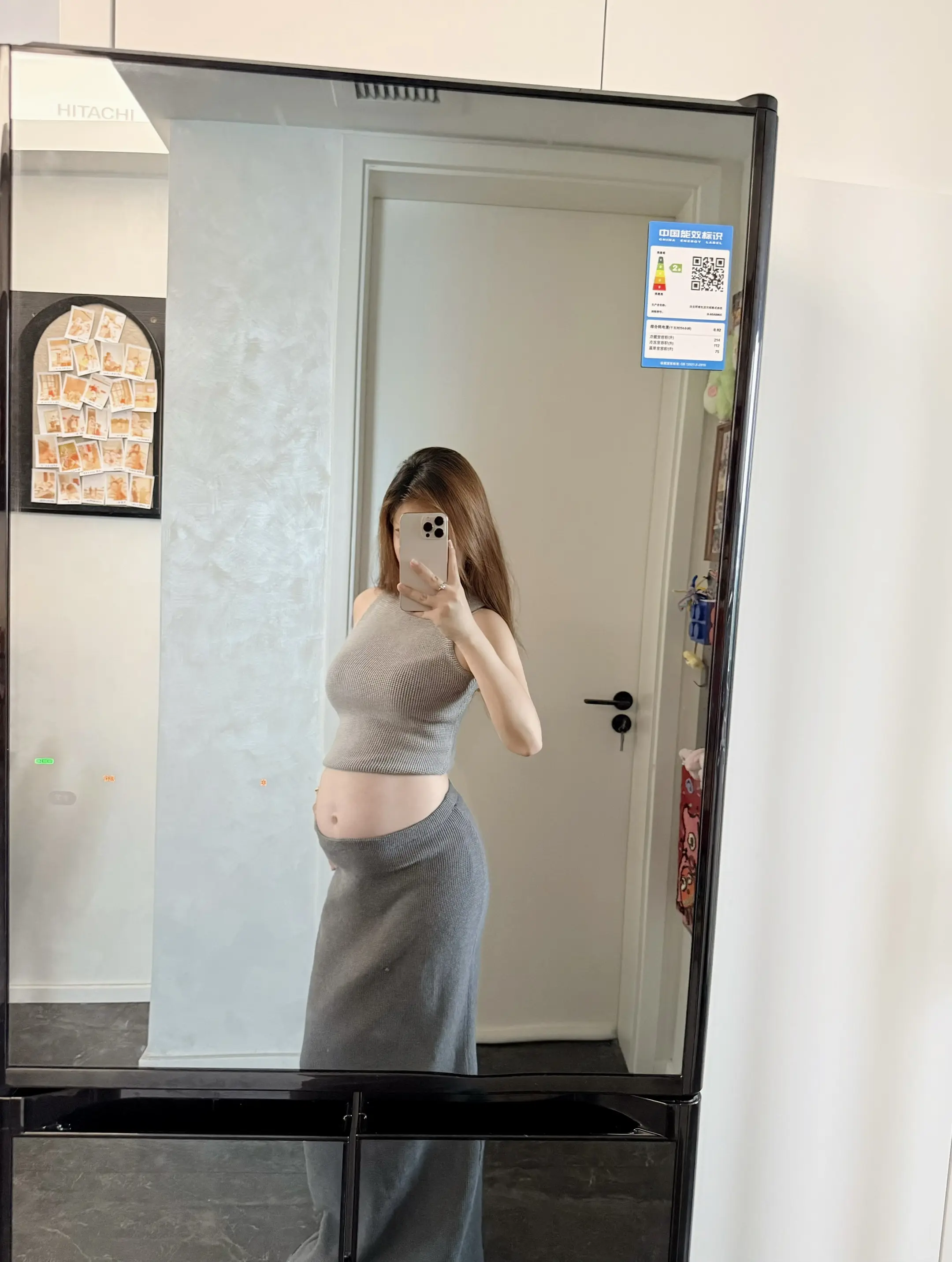 “没有什么需要释怀的了” 因为姐 已经显怀了🤰