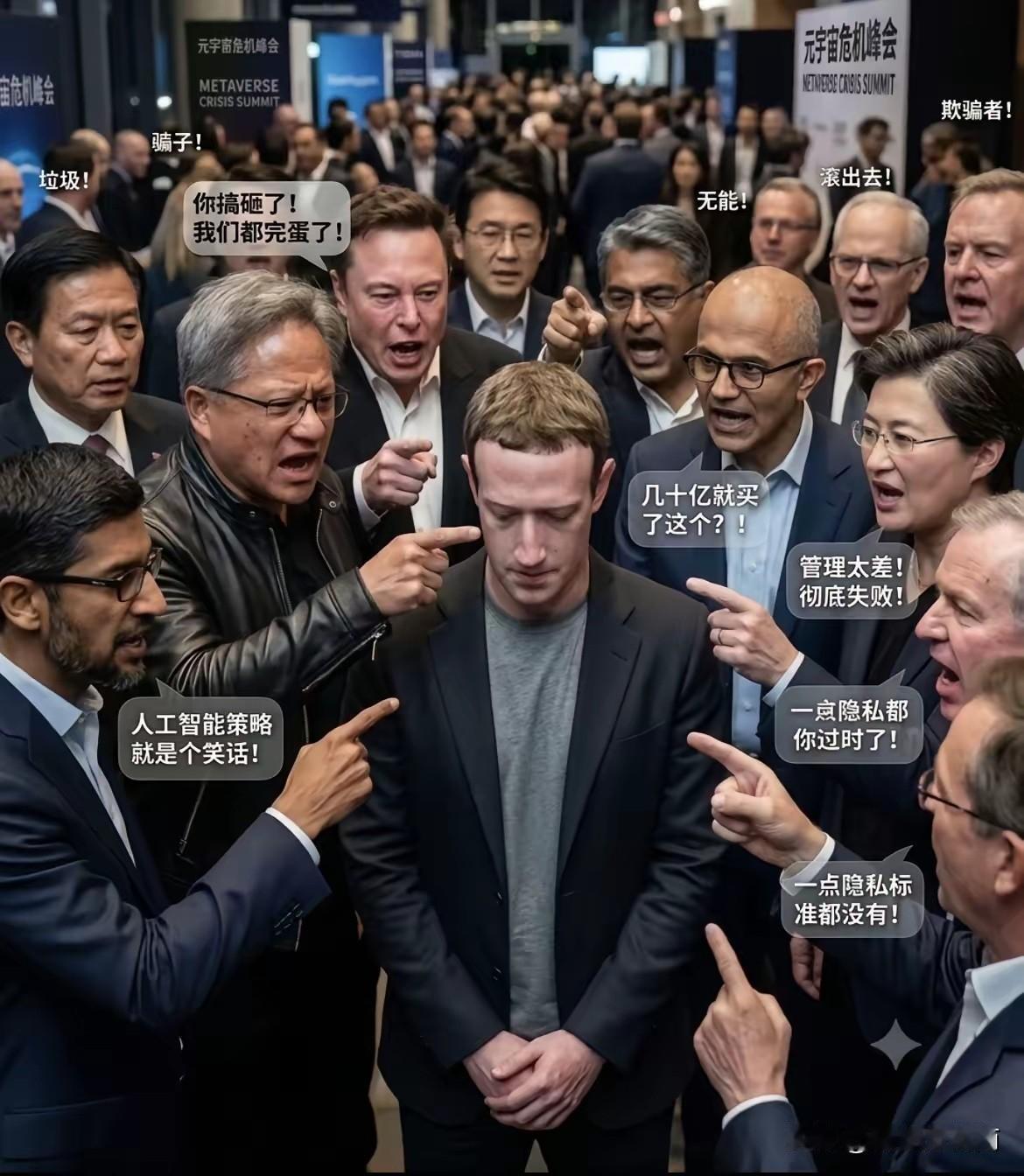 数以万亿的指责！