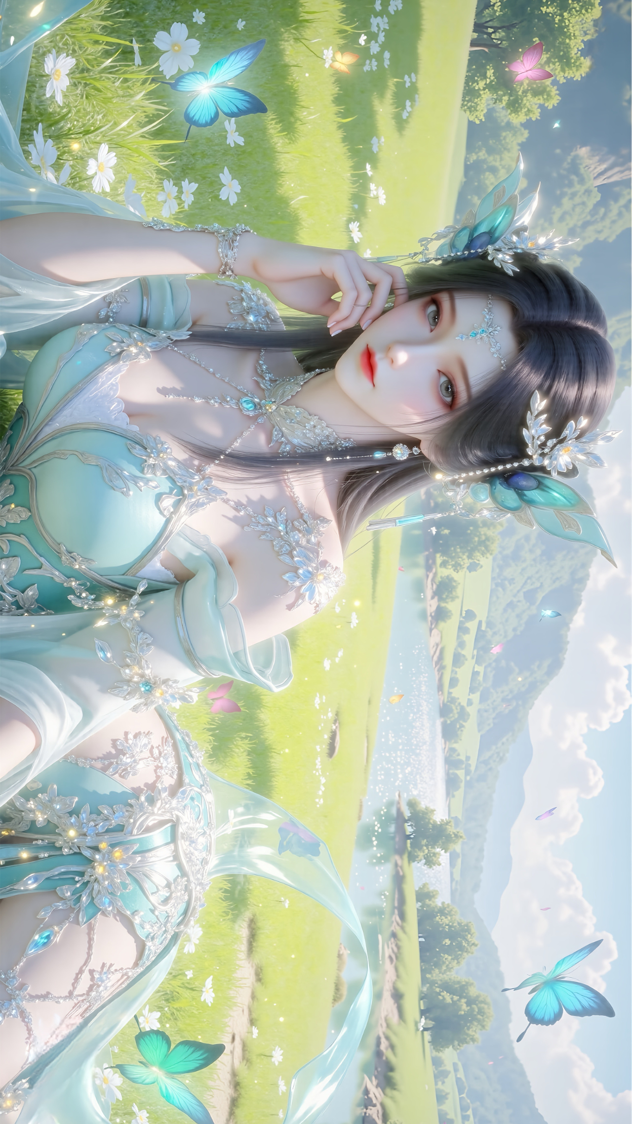 星辰变  姜立【电脑壁纸】难得横屏姜立，美如画！ ​​​