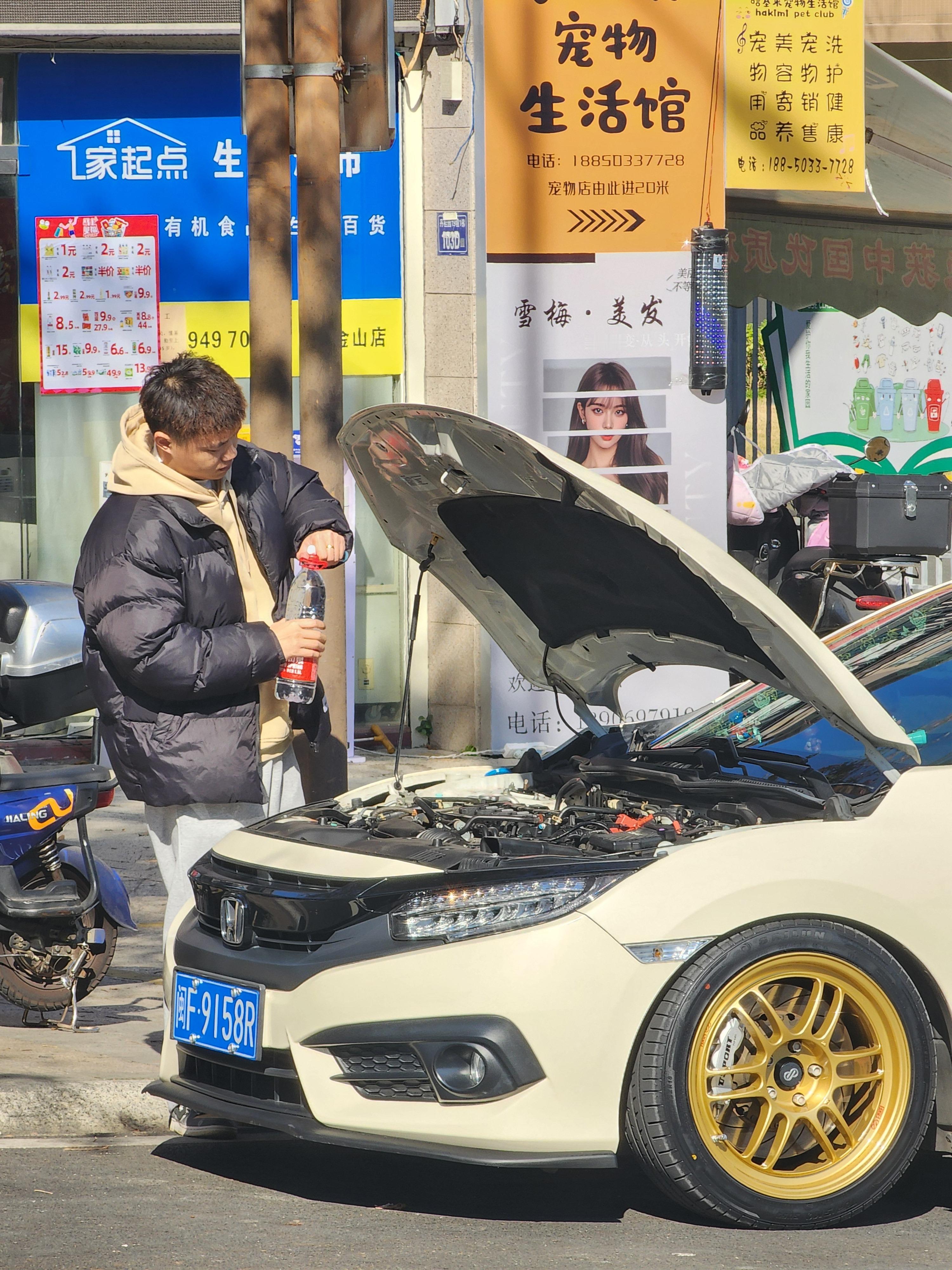 这思域喝得真好