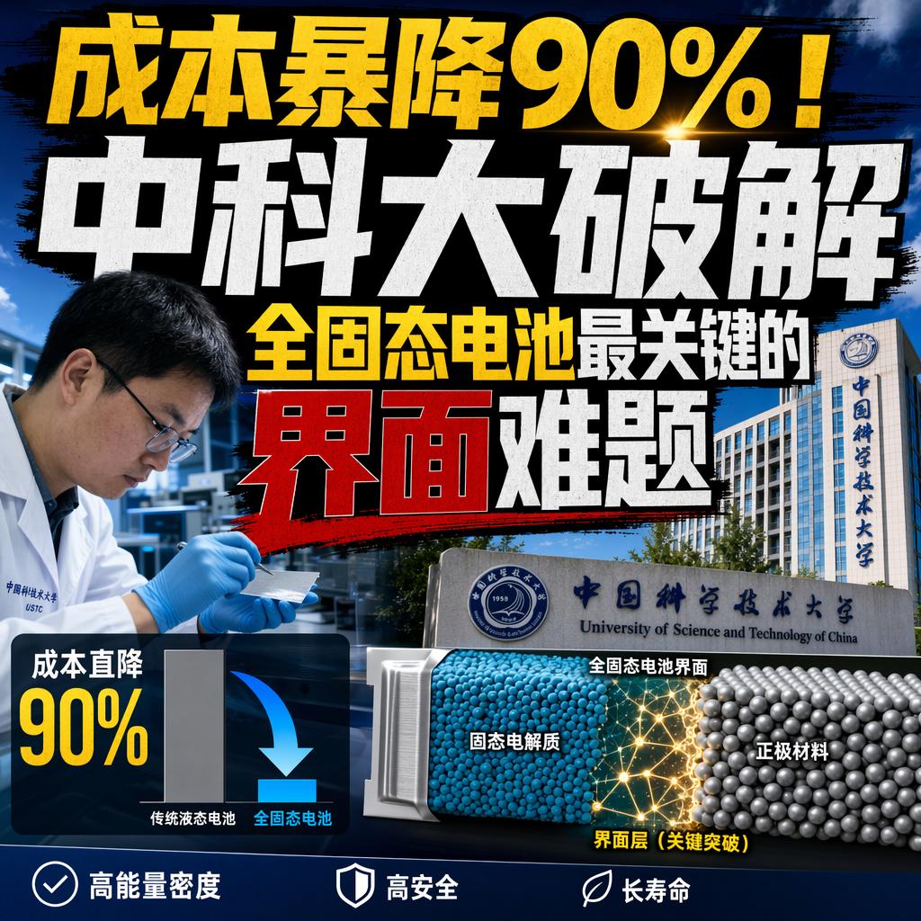 很多人以为，全固态电池的胜负手在于谁家能量密度更高。
但真正卡住全球产业化脖子的