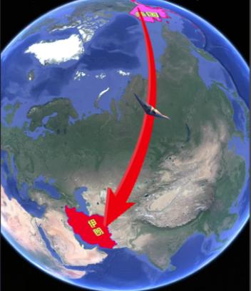 有人问伊朗为什么不打击美国本土，原因其实很简单，首先，伊朗距离美国很远，大约有1