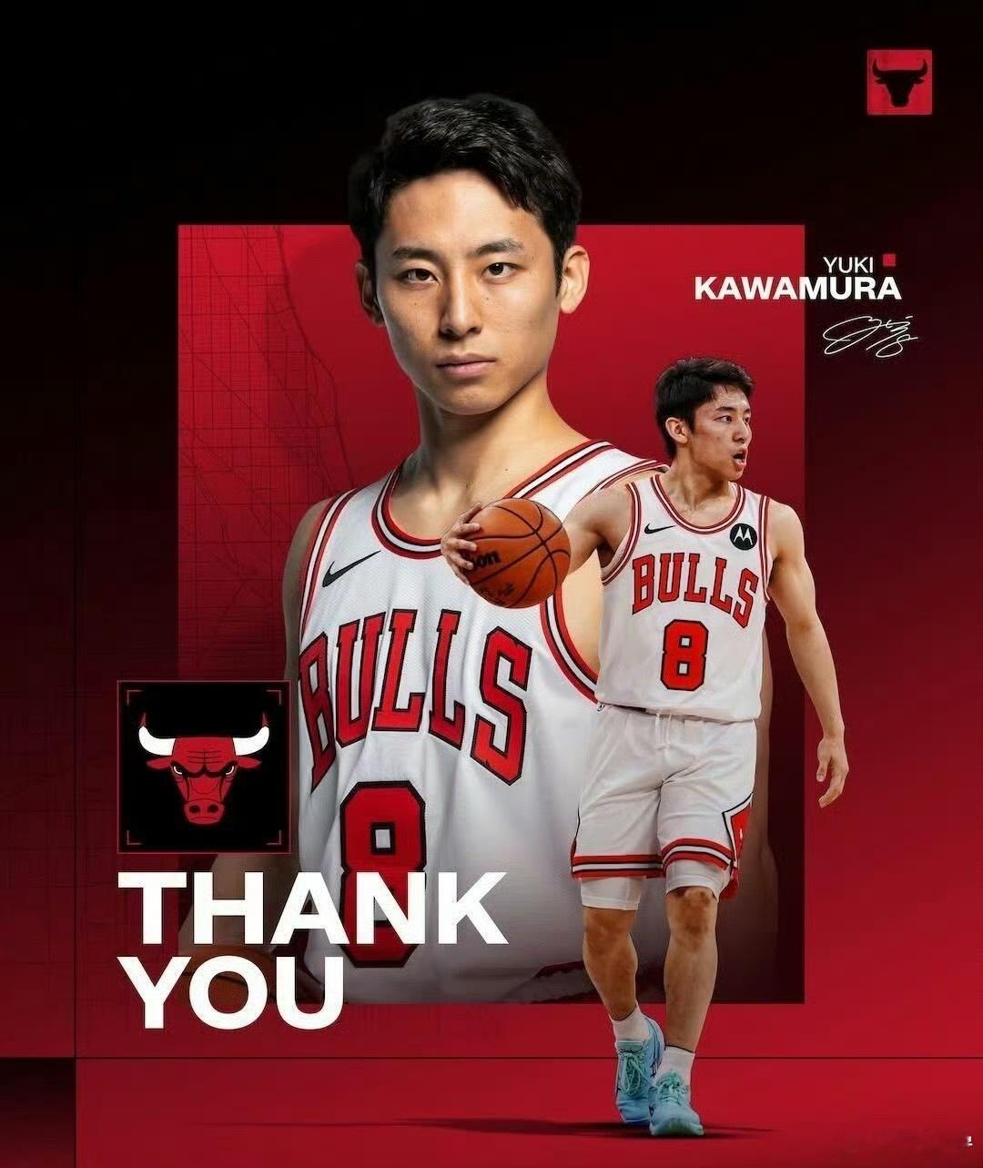 河村勇辉被公牛裁掉这个身高想留在NBA确实是太难了，不然试试CBA？[doge]