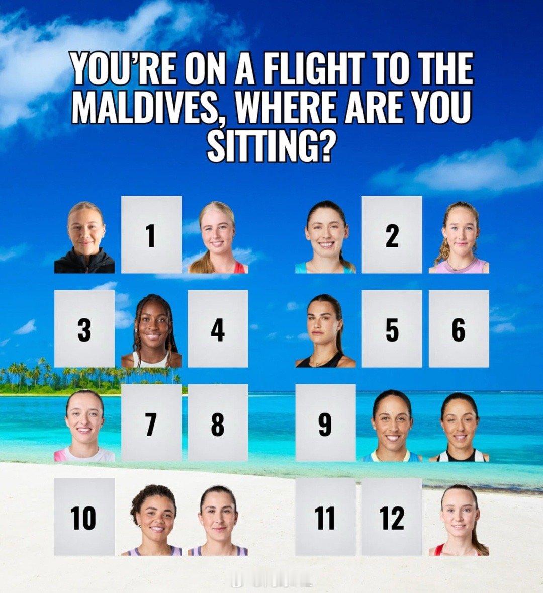 你会坐哪个位置？网球talking大会