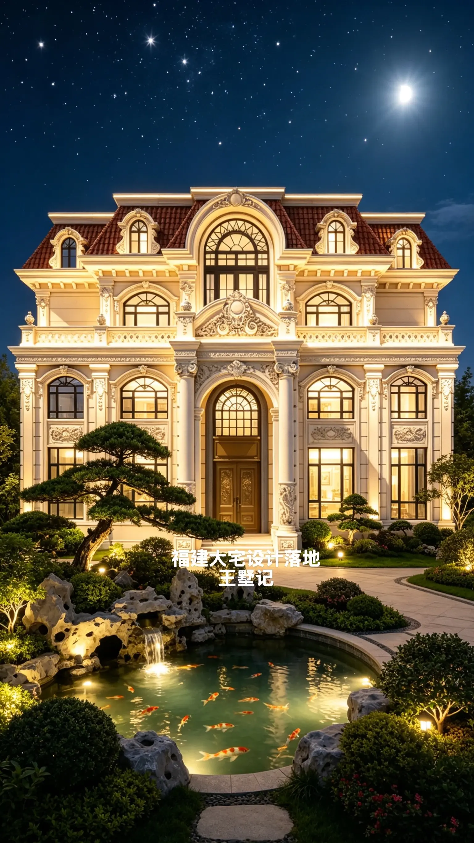 传世大宅。为什么高档别墅外墙都是用的石材干挂？因为石材的质地坚硬，纹理...