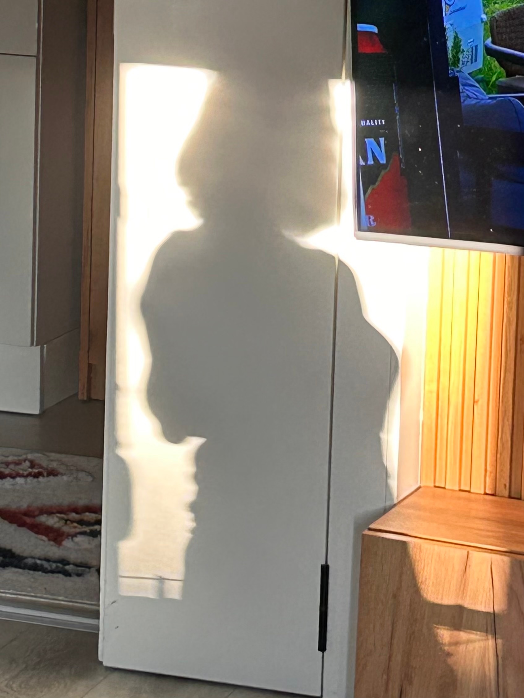 外面的太阳好大，你那里大不大 