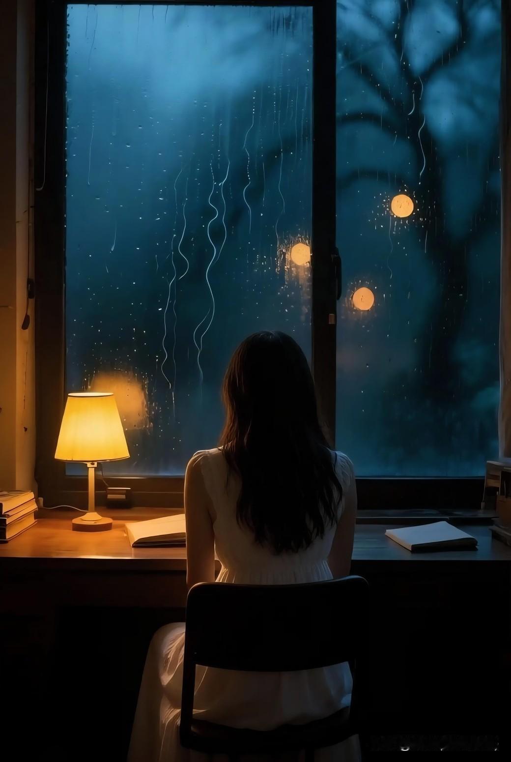 夜雨情
文/刚柔

今夜有雨敲窗
像你轻叩我胸膛
想你想到无法隐藏
不敢开灯，怕