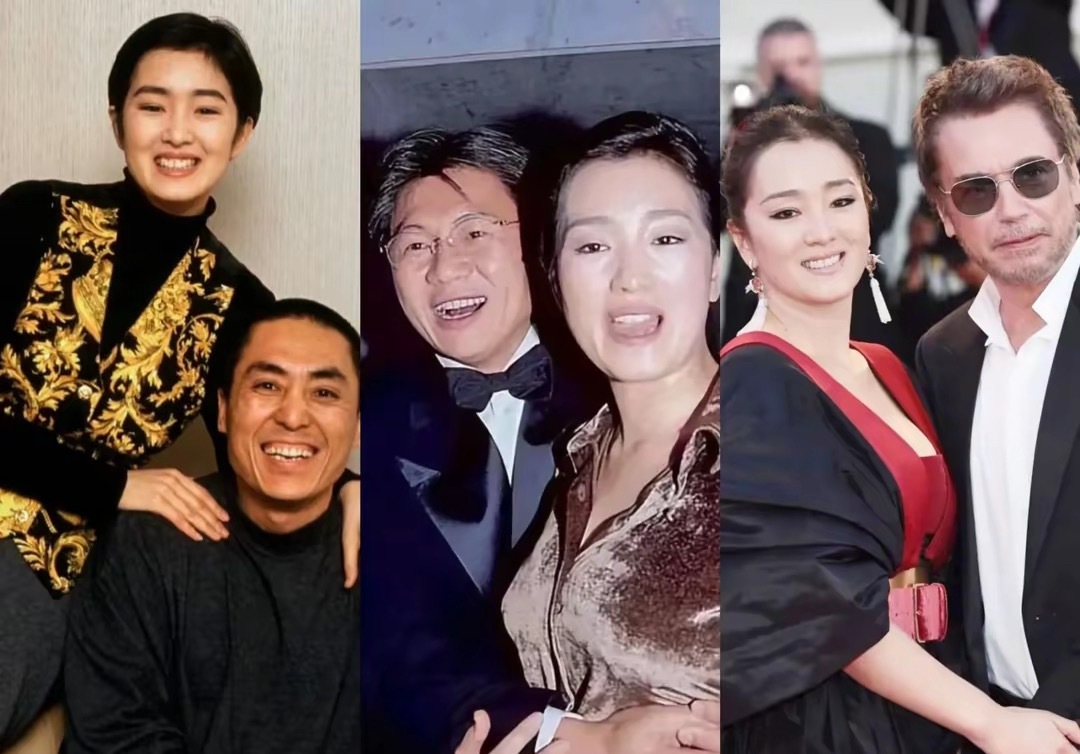 59岁巩俐陪76岁老公演出，俩人打扮时尚，比同龄人年轻很多！！！ ​​​