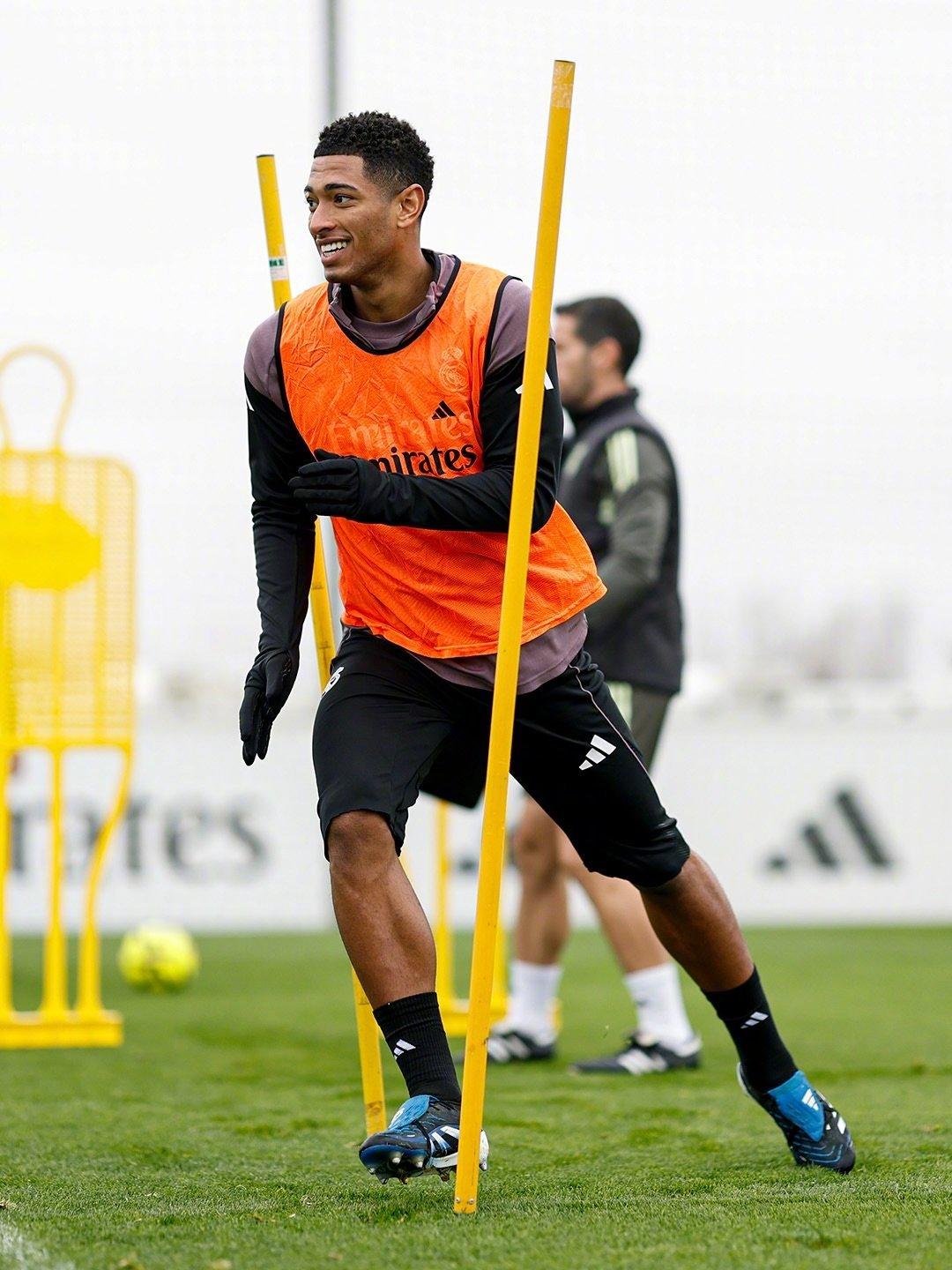 今日训练😁贝林厄姆