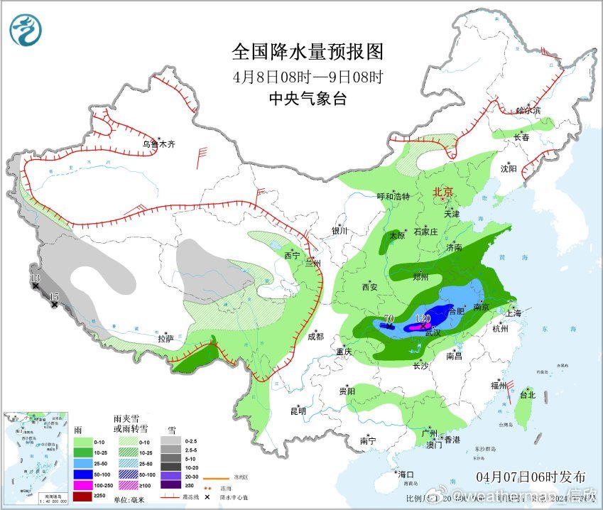 【强降雨和强对流】昨天到今晨，湖南中部、江西南部、广东北部、福建多地出现大雨-暴