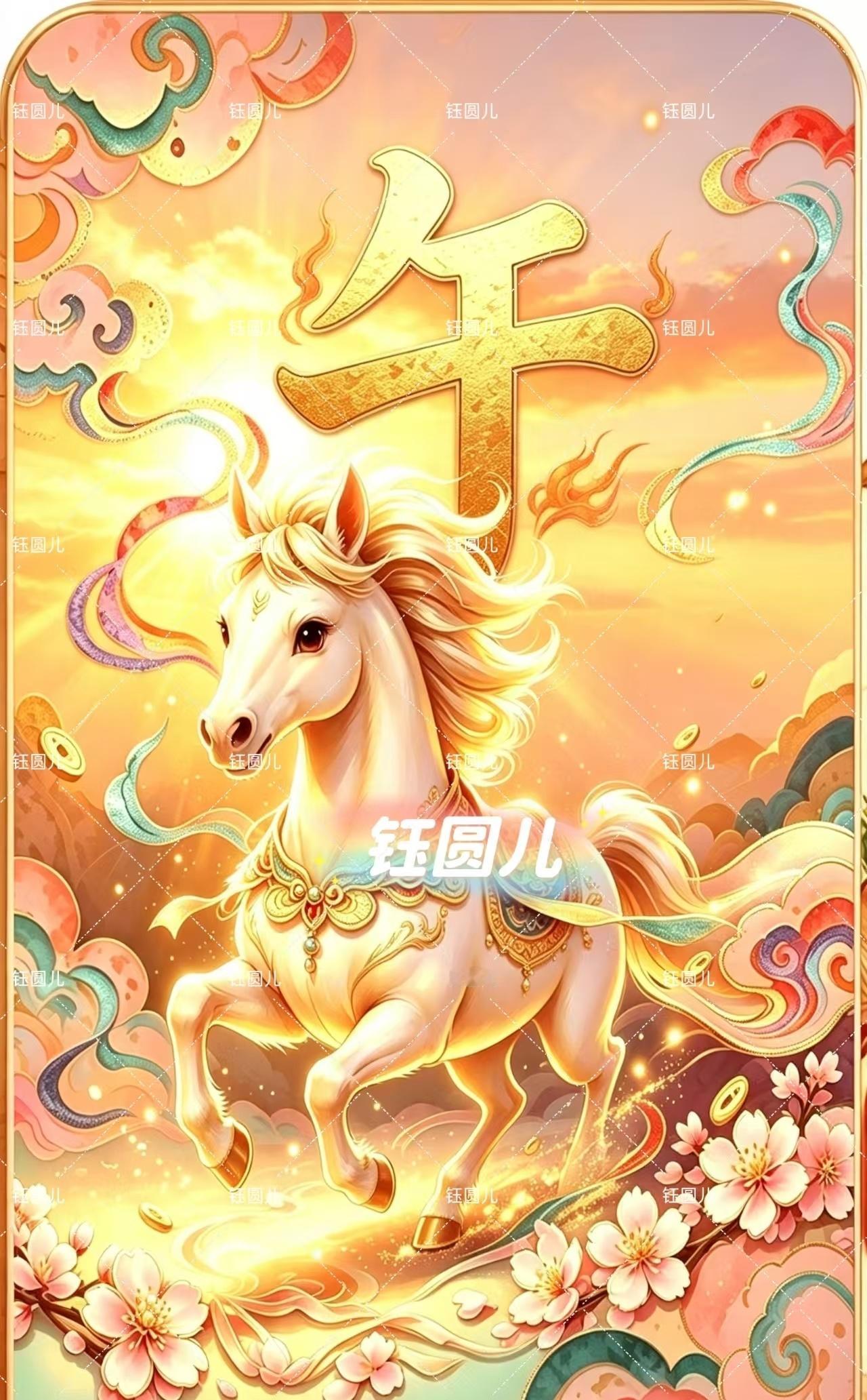 午马的用法。喜财的水日主，喜比劫的火日主，喜食伤的木日主，喜印的土日主，喜官杀的