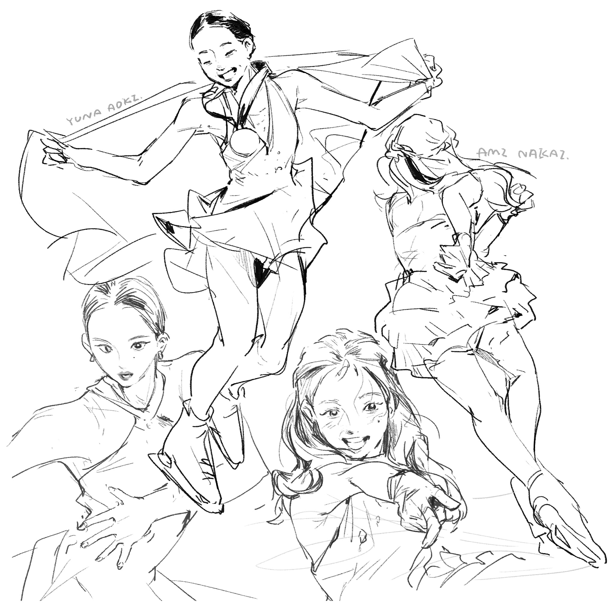 12431【溅射一下】两位很会笑的女孩青yuna和ami酱… 