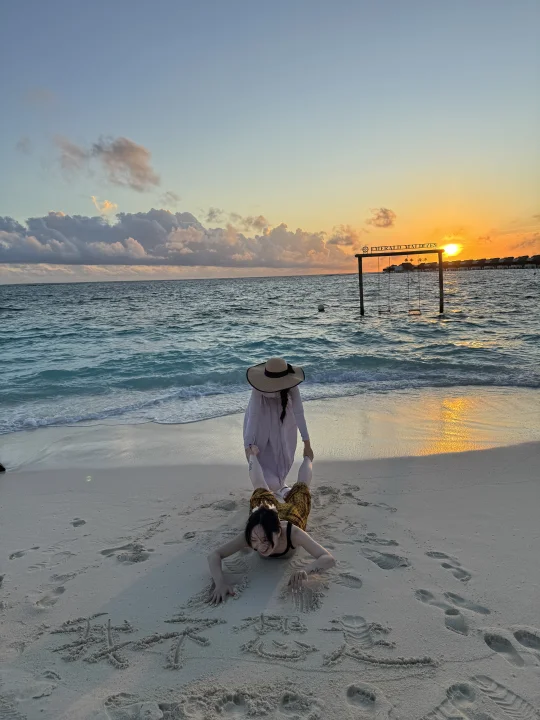 马尔代夫翡翠岛 我不想走