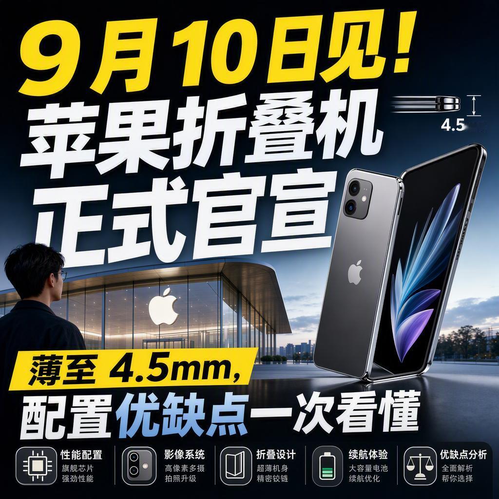 很多人以为苹果在折叠屏这条赛道上会继续观望。
但这次不一样，苹果真的要来了。
当