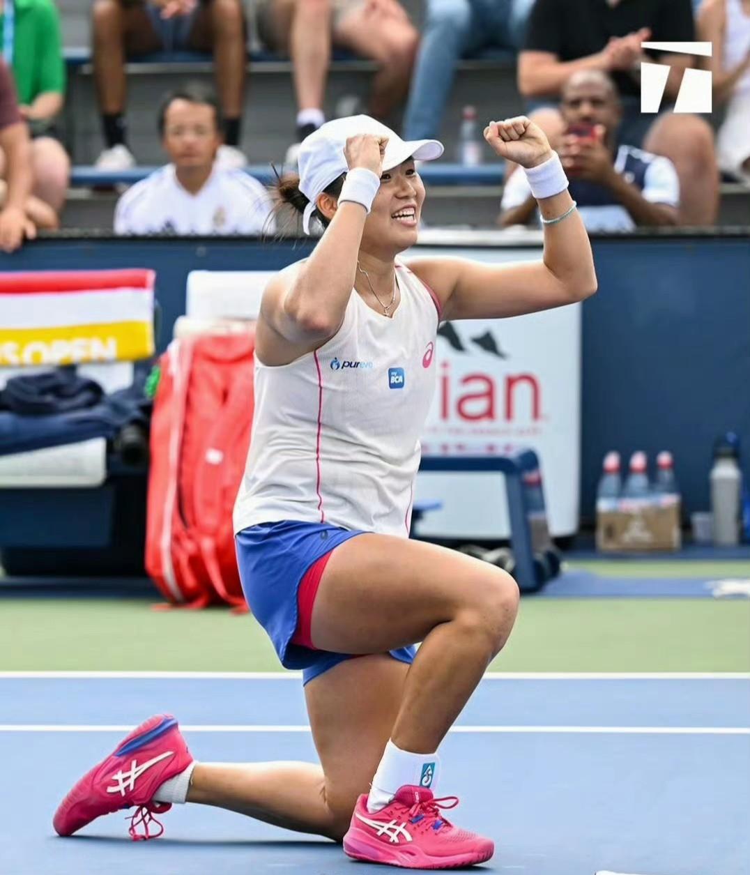 东南亚一姐之争，印尼一姐先拔头筹！
WTA250圣保罗站1/4决赛，曾丽美6-4