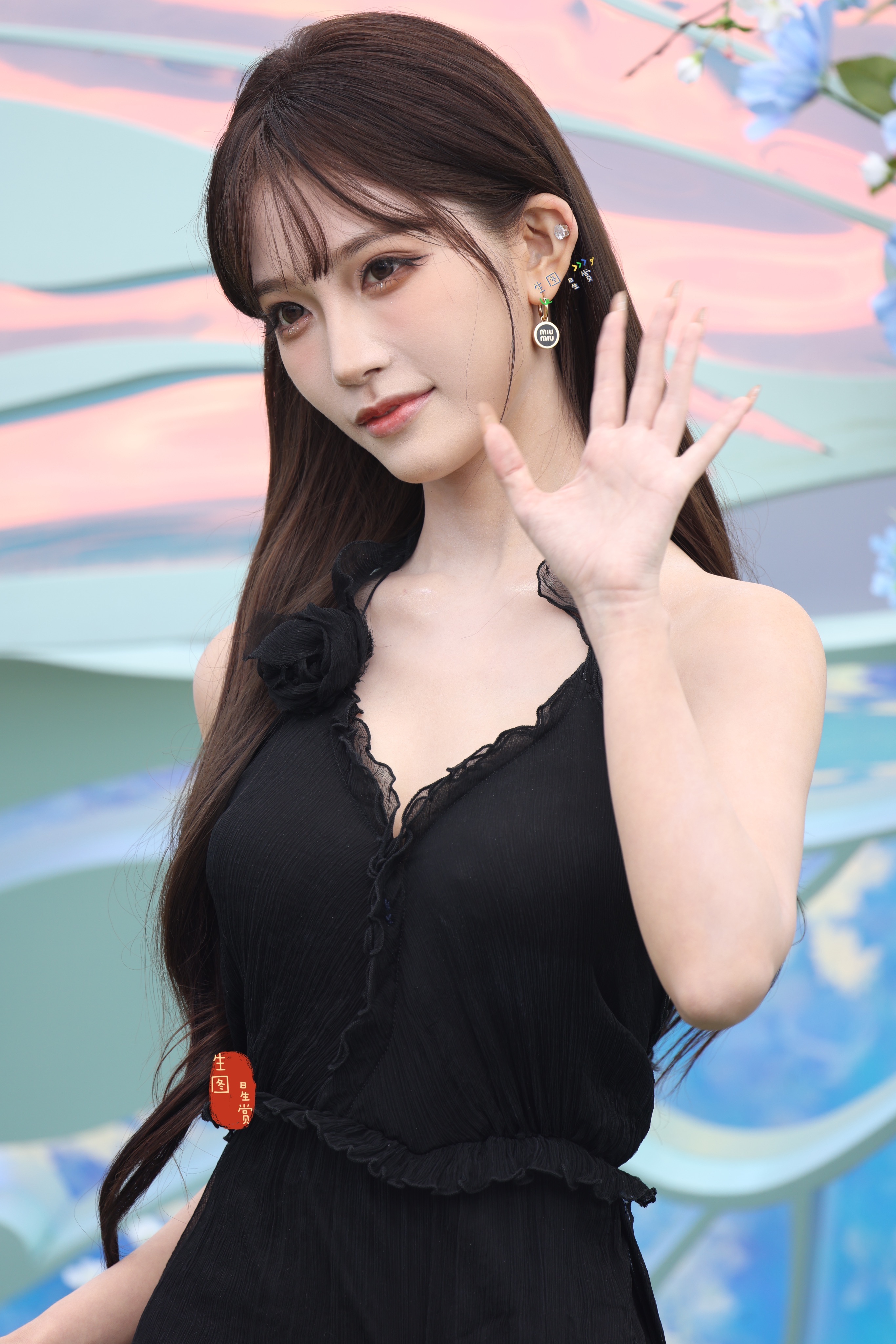 QAnna完全仙女来的大理繁花盛典红毯生图美貌🧚♀️ 