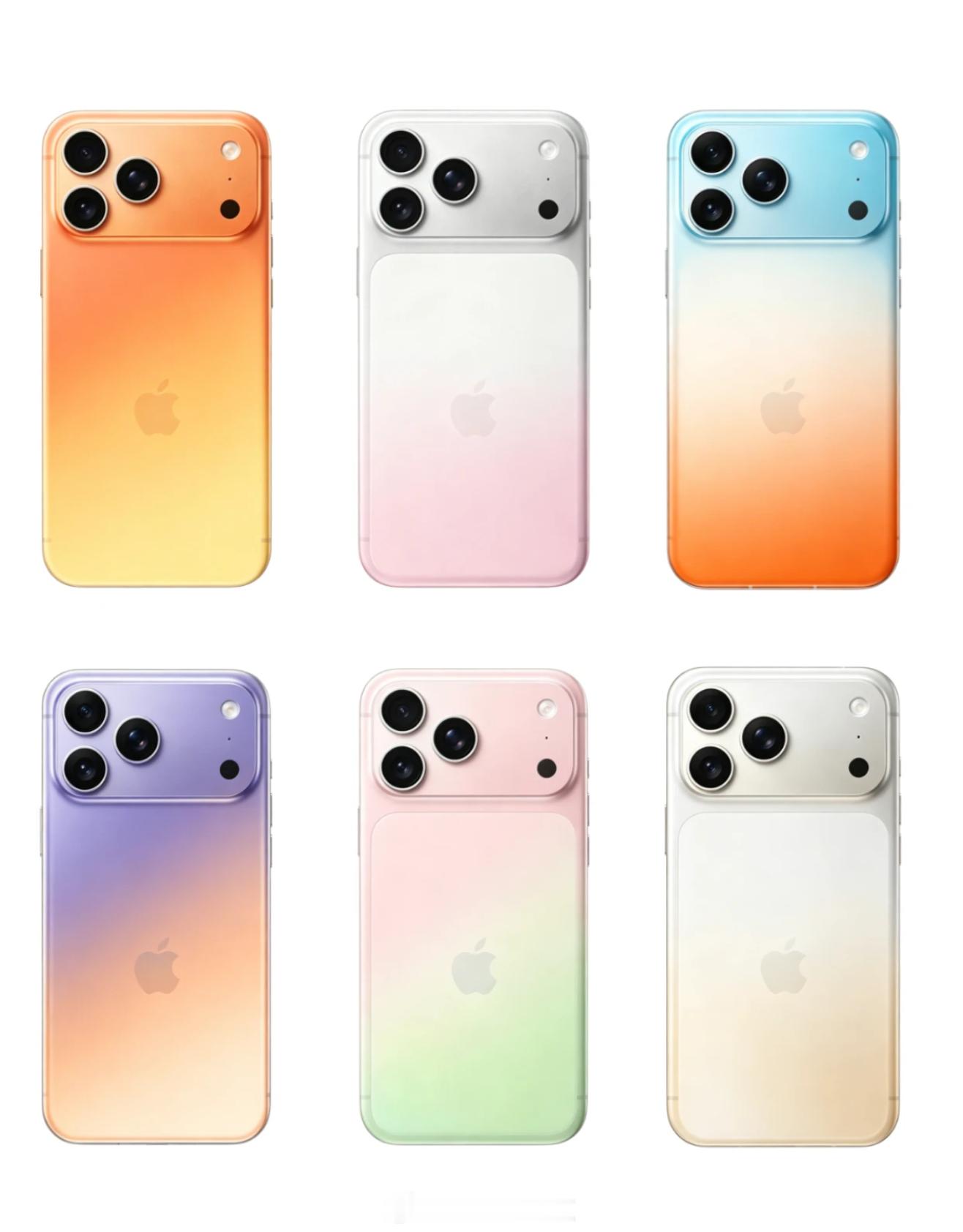 假如苹果要推出渐变色iPhone，你们会喜欢吗！ 
