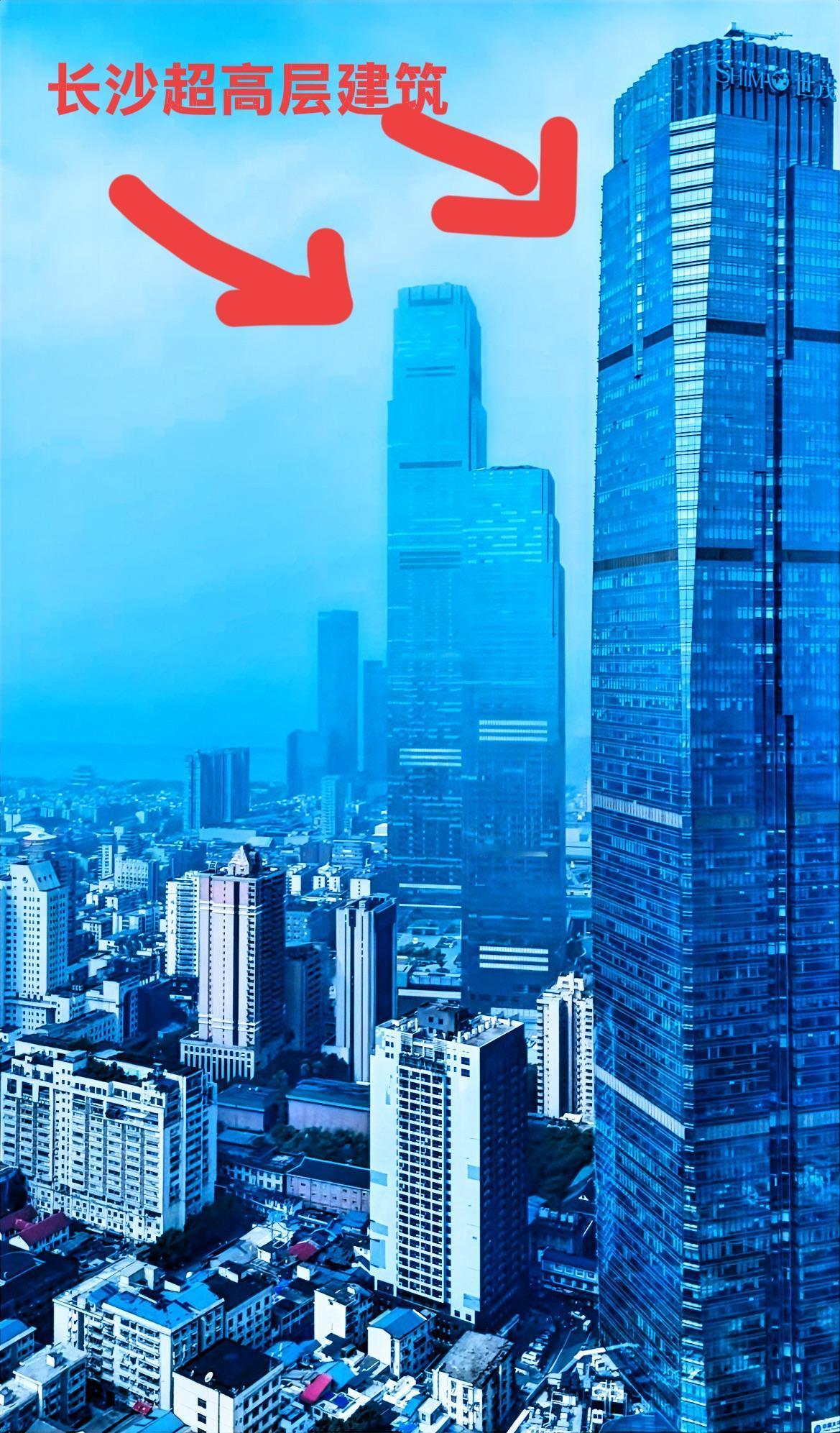 其实，长沙市区缺的就是图片上这些的超高层，从整个长沙市区，除了图片上，特别是图片