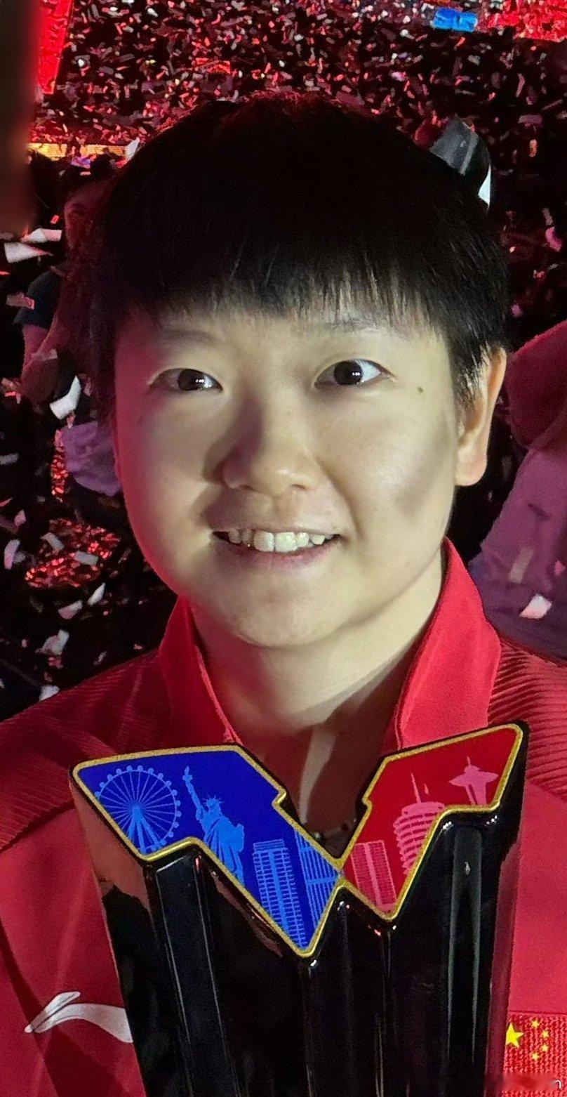 2026年WTT美国大满贯赛后有所有项目的冠军自拍，唯独没有女单冠军孙颖莎的自拍