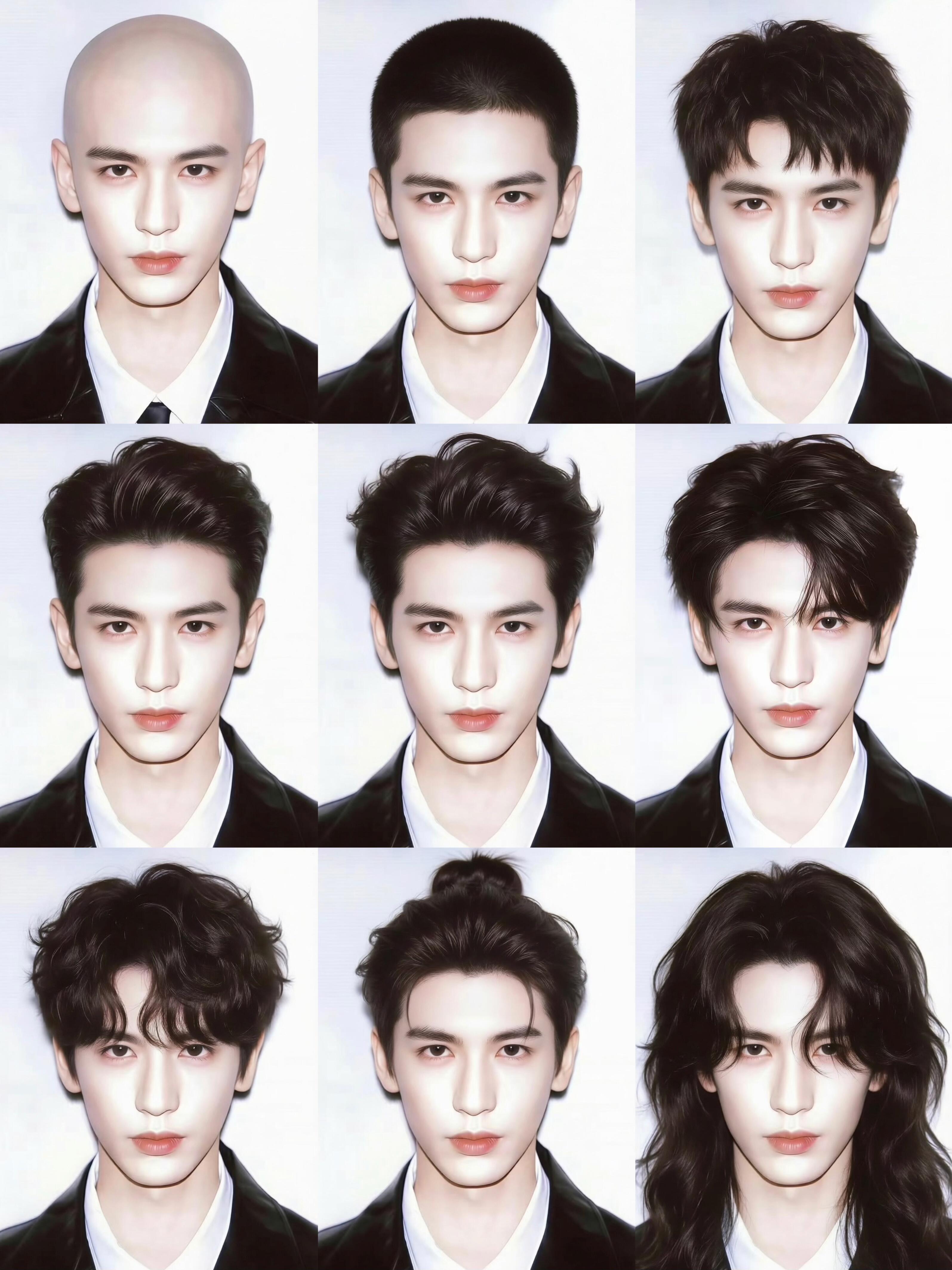 谁懂啊😭张凌赫换发型=换一种帅法 