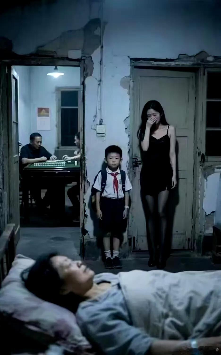 好赌的爸，生病的妈。年幼的弟弟，破碎的家，失足的她…… ​​​

大哥，您办张5