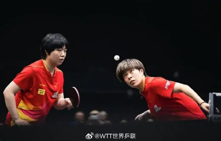 #王艺迪蒯曼女双冠军#【王艺迪/蒯曼3-2战胜队友孙颖莎/王曼昱，国乒包揽女双冠
