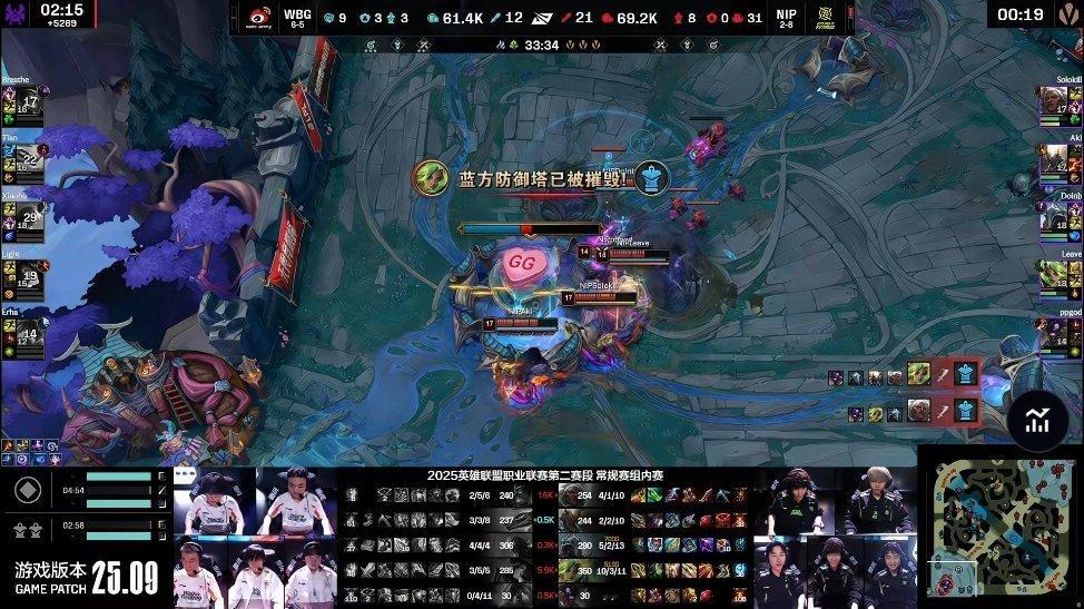 【2025LPL第二赛段 NIP 2-0 WBG】NIP零封WBG，如何评价这场