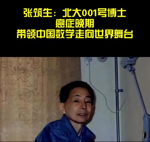 中国没有顶级数学家？北京大学数学系天才张筑生为祖国拿下五个国际数学竞赛冠军，但他