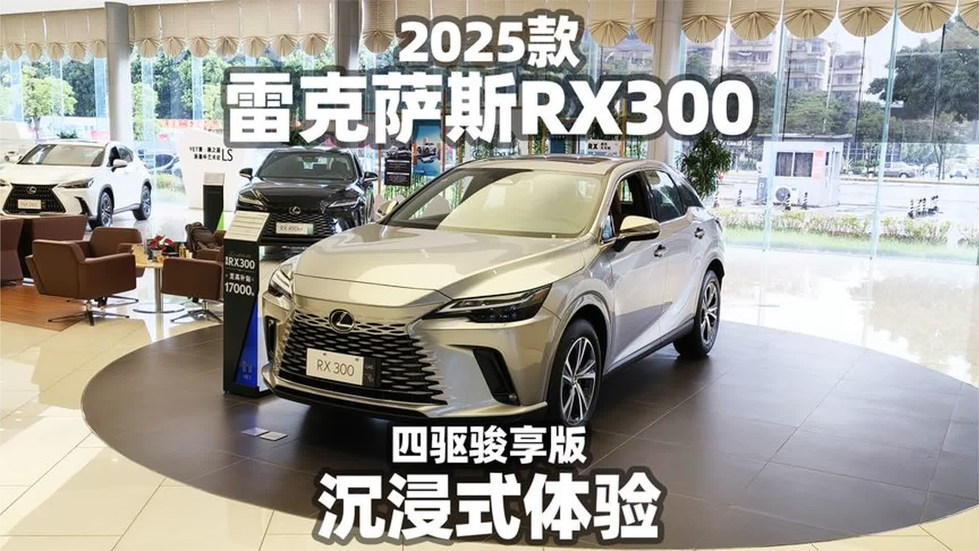 【大熊沉浸式试车】2025款雷克萨斯RX300四驱骏享版~沉浸式体验