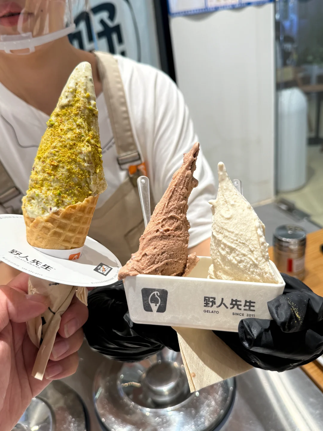 这个夏天的宝藏～五常大米Gelato！