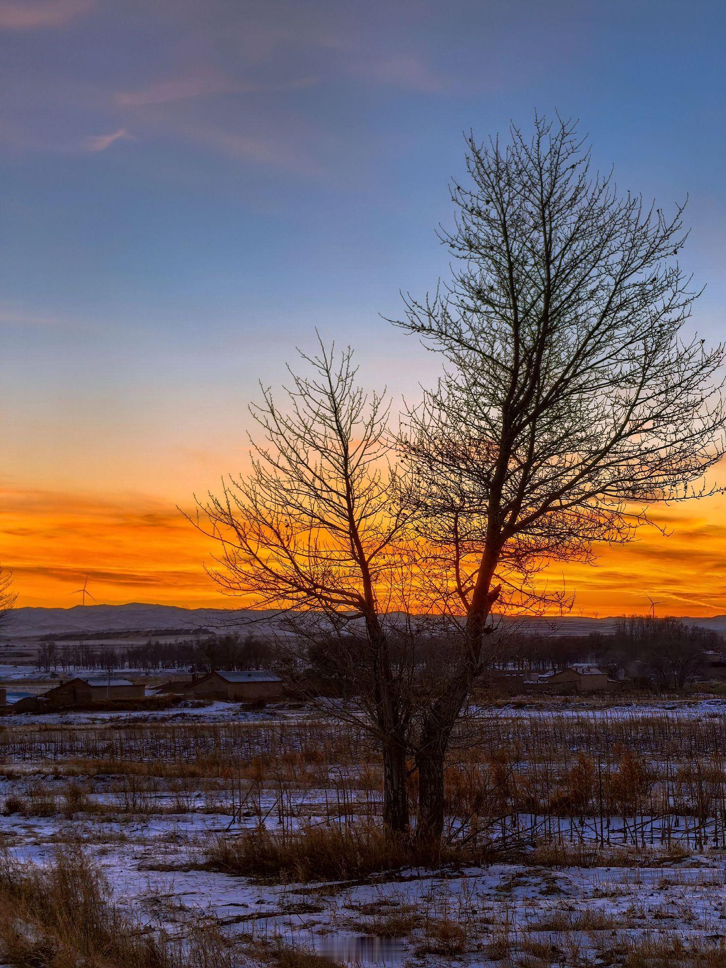步履匆匆的工作中遇到的绝美晚霞，像大自然递过来的一颗糖小菌 沈阳
