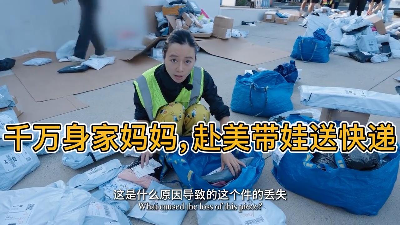 曾经身家数千万，如今在美国带2岁女儿送快递谋生。#人生故事 #真实人生 #海外生活 #普通人的生活