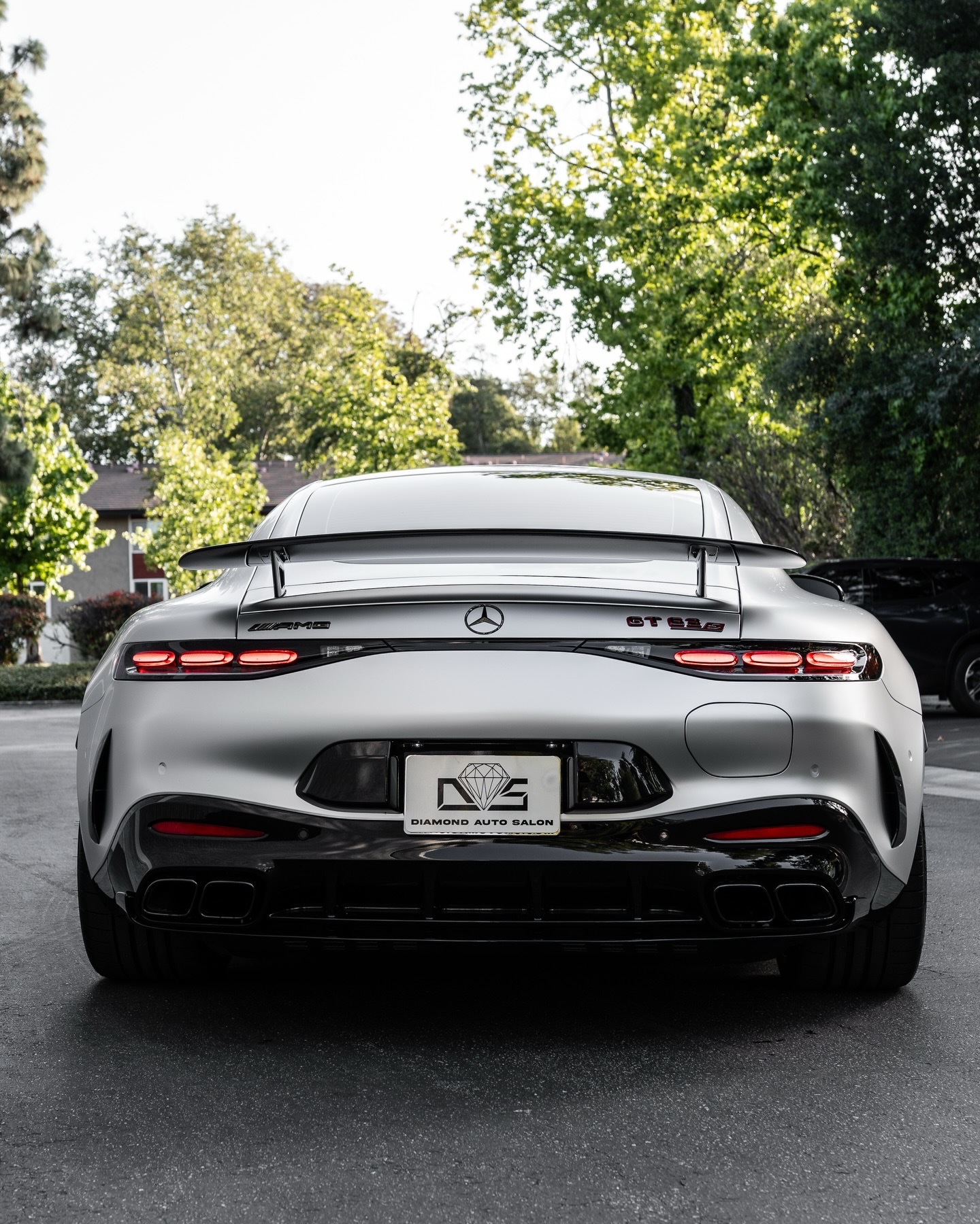Mercedes AMG GT63s 全车哑光太空银，搭配陶瓷隔热膜💎————