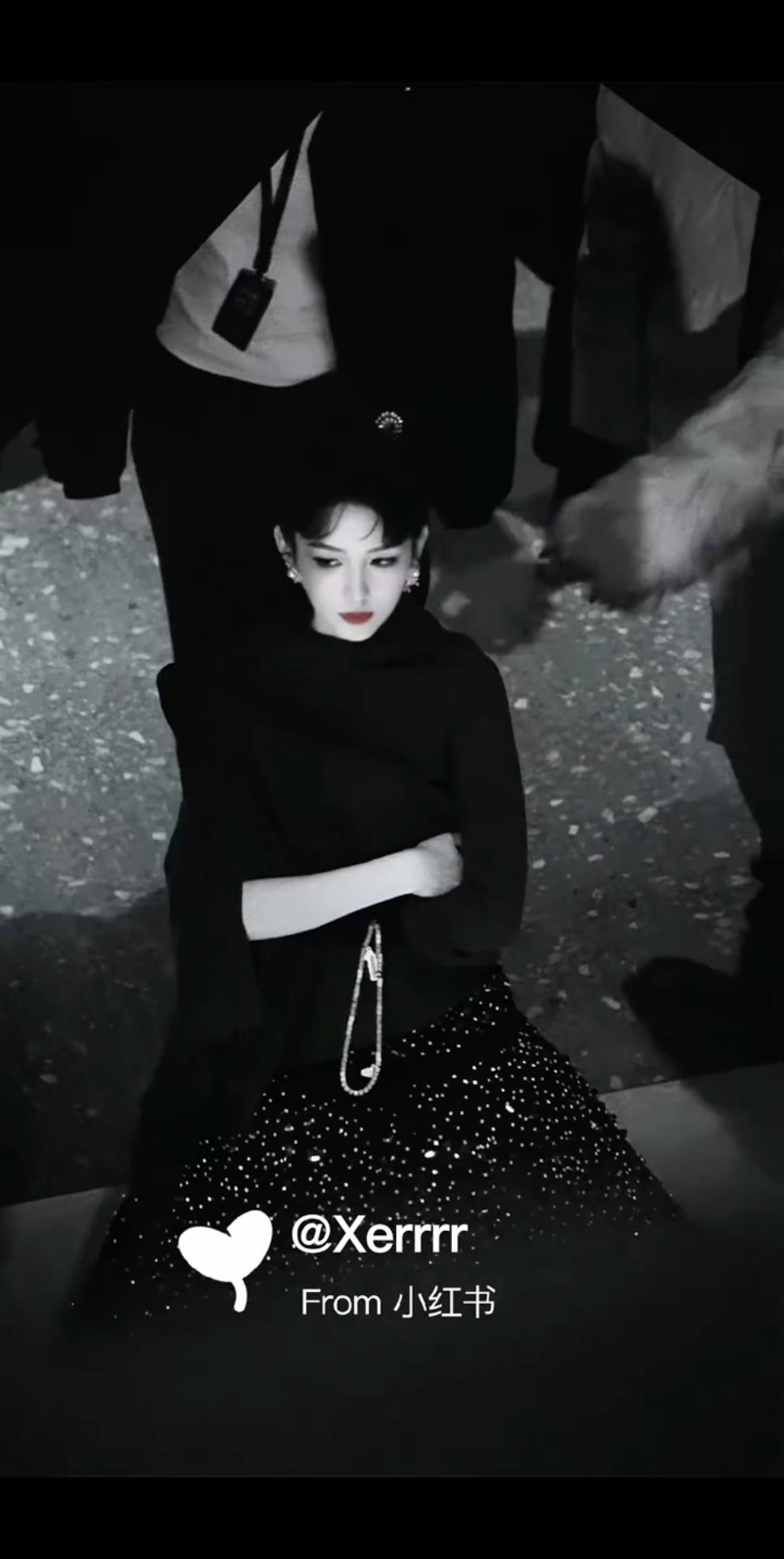 周也丨好高贵的黑天鹅公主🦢 