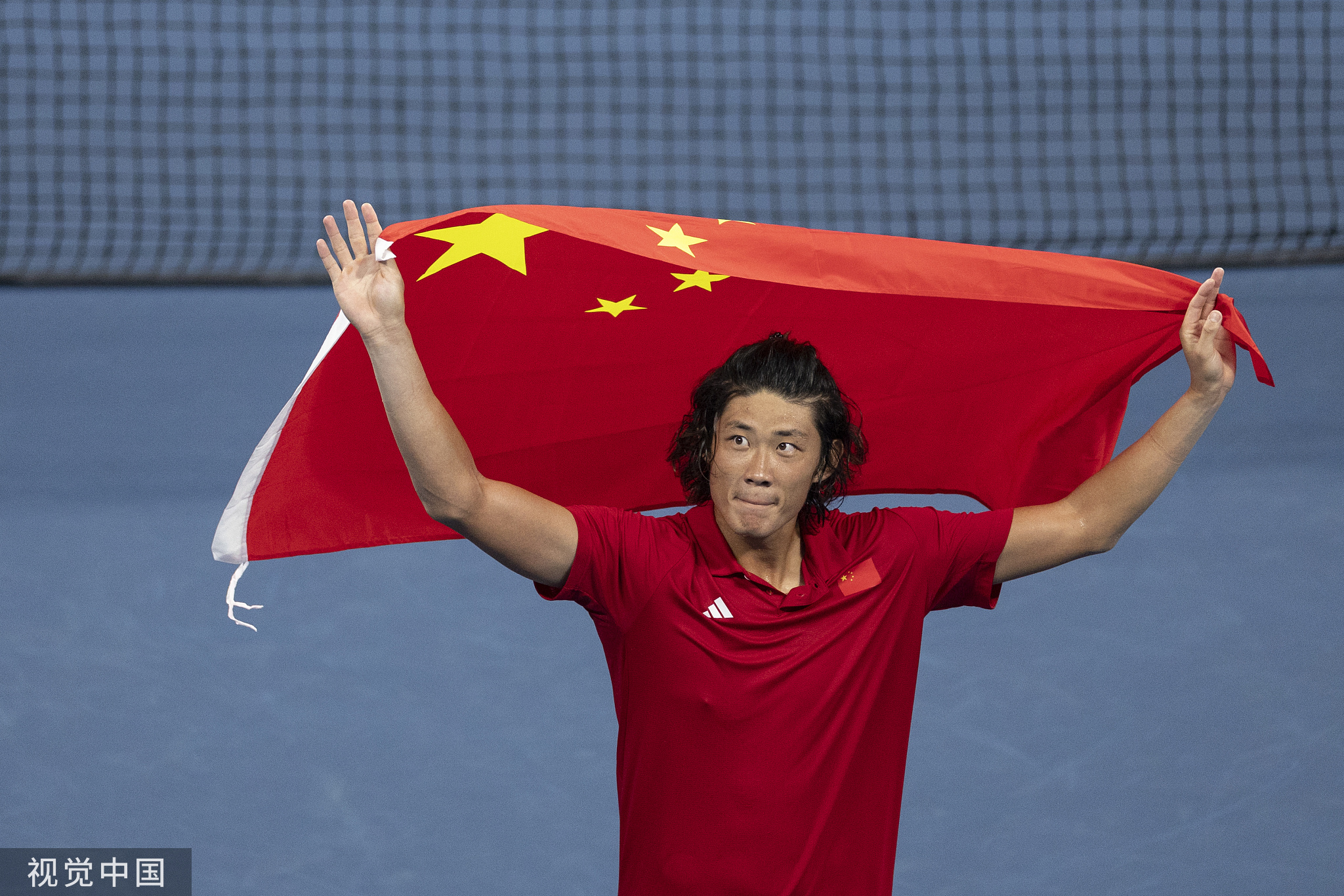 #张之臻亚运会网球男单金牌#里程碑一战，中国网球加油！ ​​​