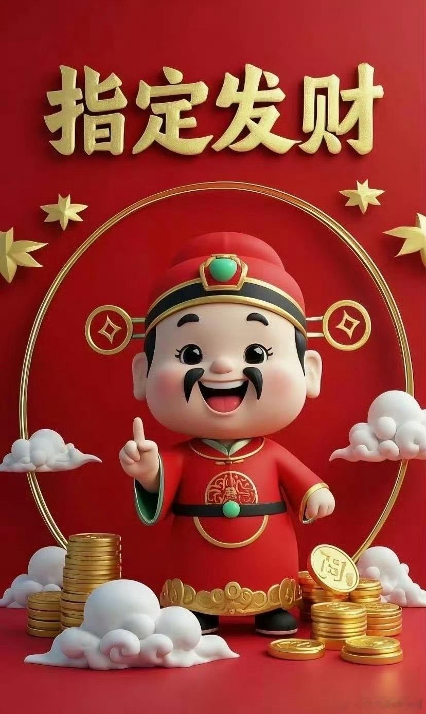 早上好呀家人们！财富养成计划，启动啦！都说早起的鸟儿有虫吃，咱们就是早起的铁铁有