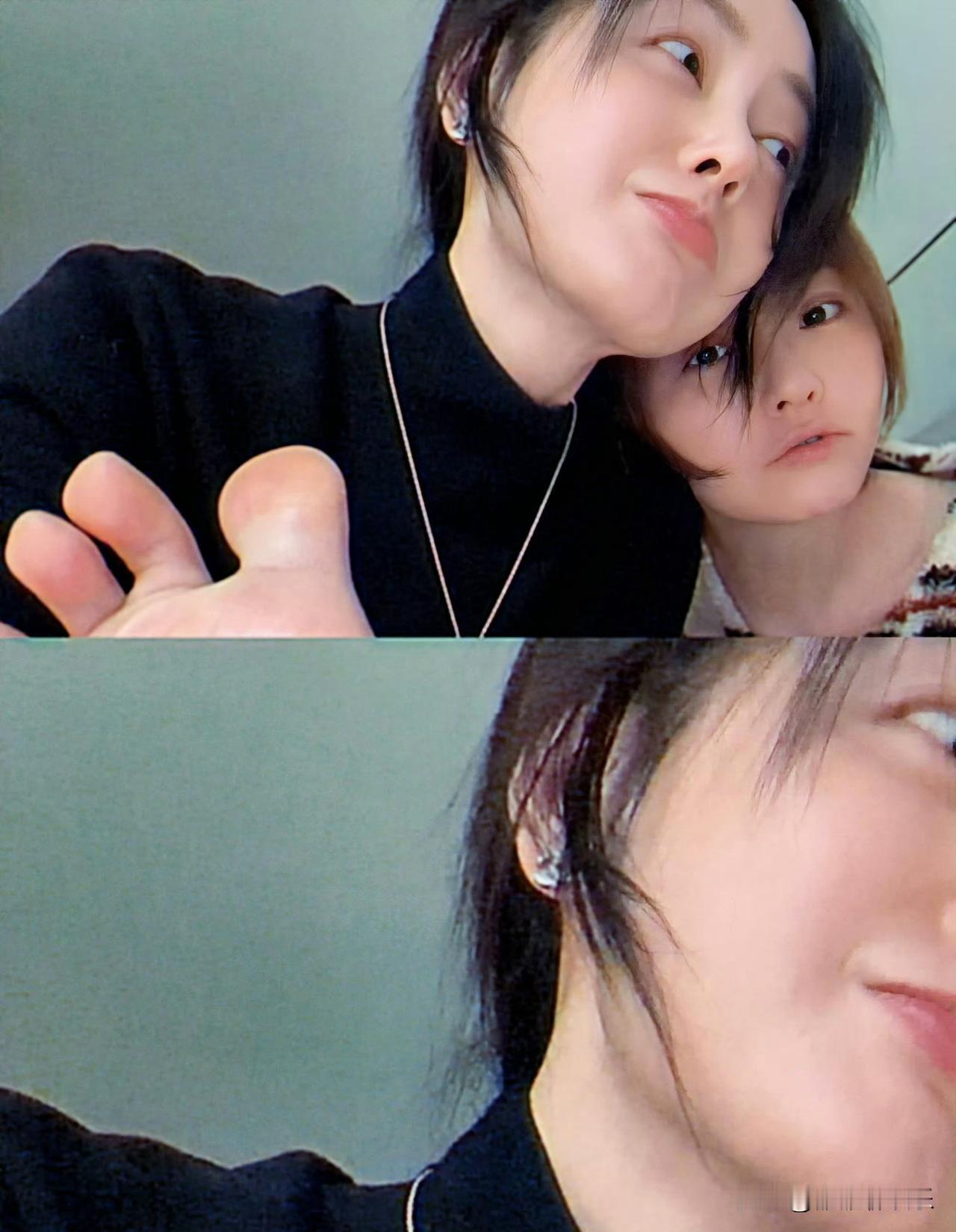 张天爱，高调发文，有人爱我真好。

2月 25日夜晚，就在大家熟睡时，张天爱却在