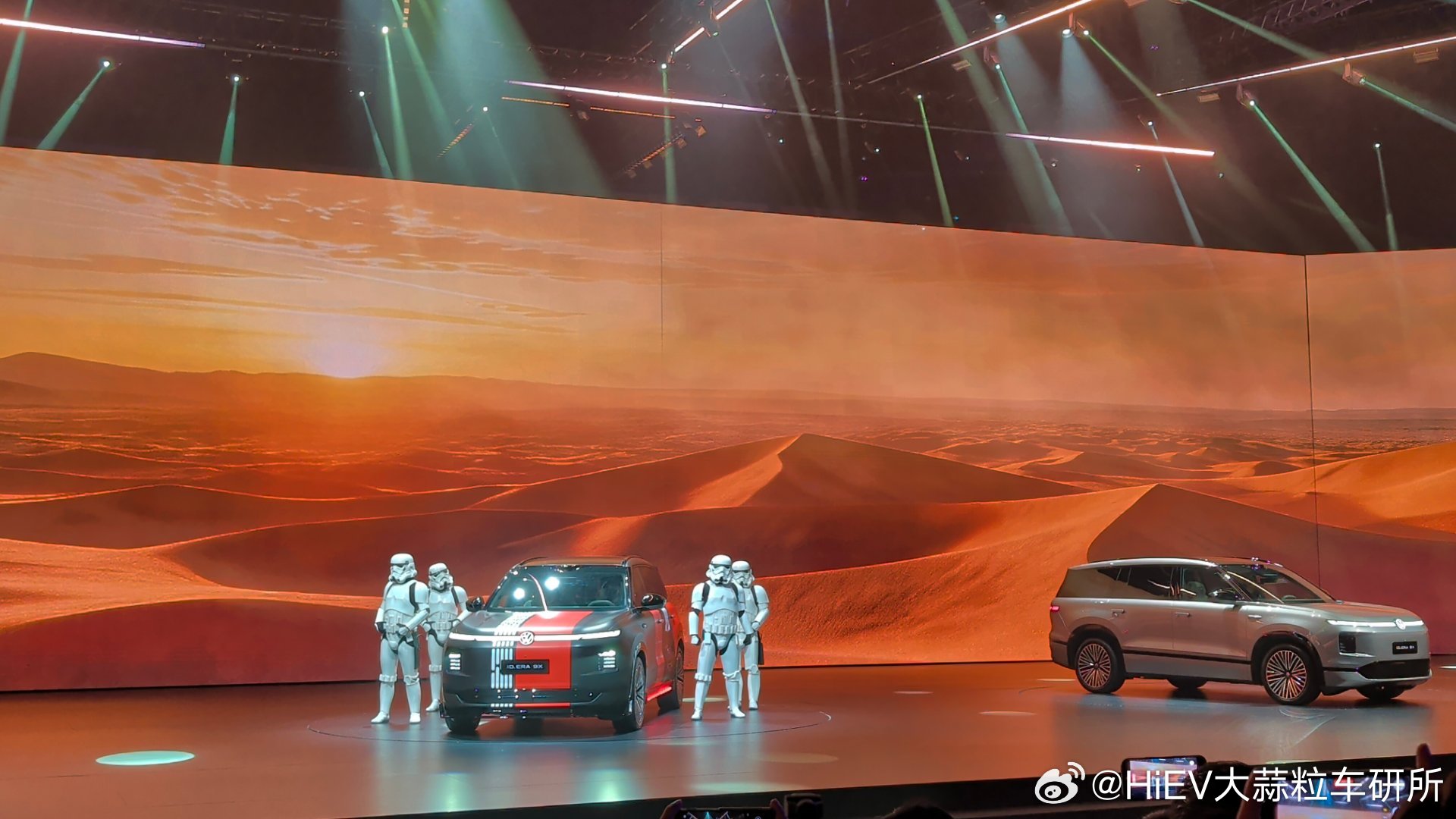 上汽大众ID. ERA 9X联名星战，召唤原力。 新能源汽车