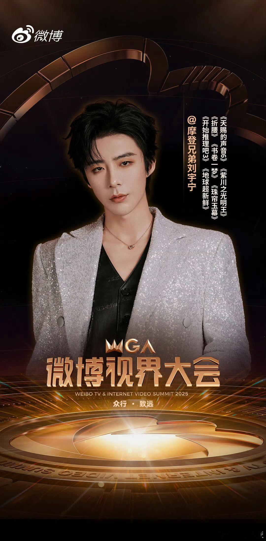 刘宇宁与行业同行刘宇宁视界大会海报刘宇宁与行业同行，哇塞哇塞， ​​​