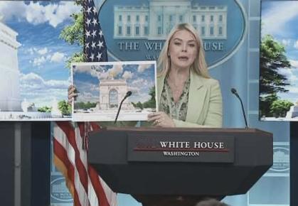 特朗普要建“凯旋门”

白宫为纪念美国建国250周年，公布了在首都华盛顿修建一座