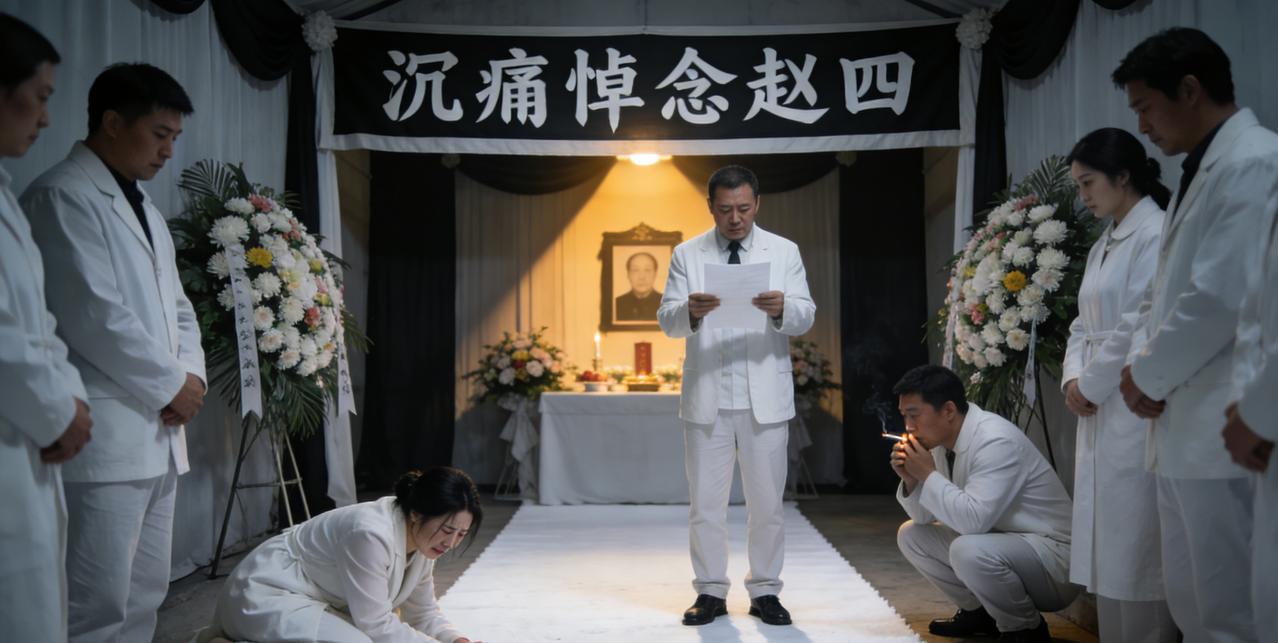 哭到一半笑喷！《乡村爱情18》赵四葬礼神反转，顶花圈嗦面引爆新春档
 
新春档影