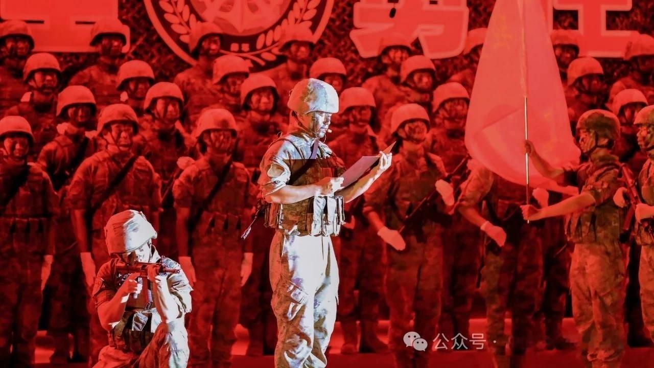 海军陆战队某部驻训场“铁心向党 同心奋进”主题歌咏比赛（中国海军陆战队）烽火问鼎