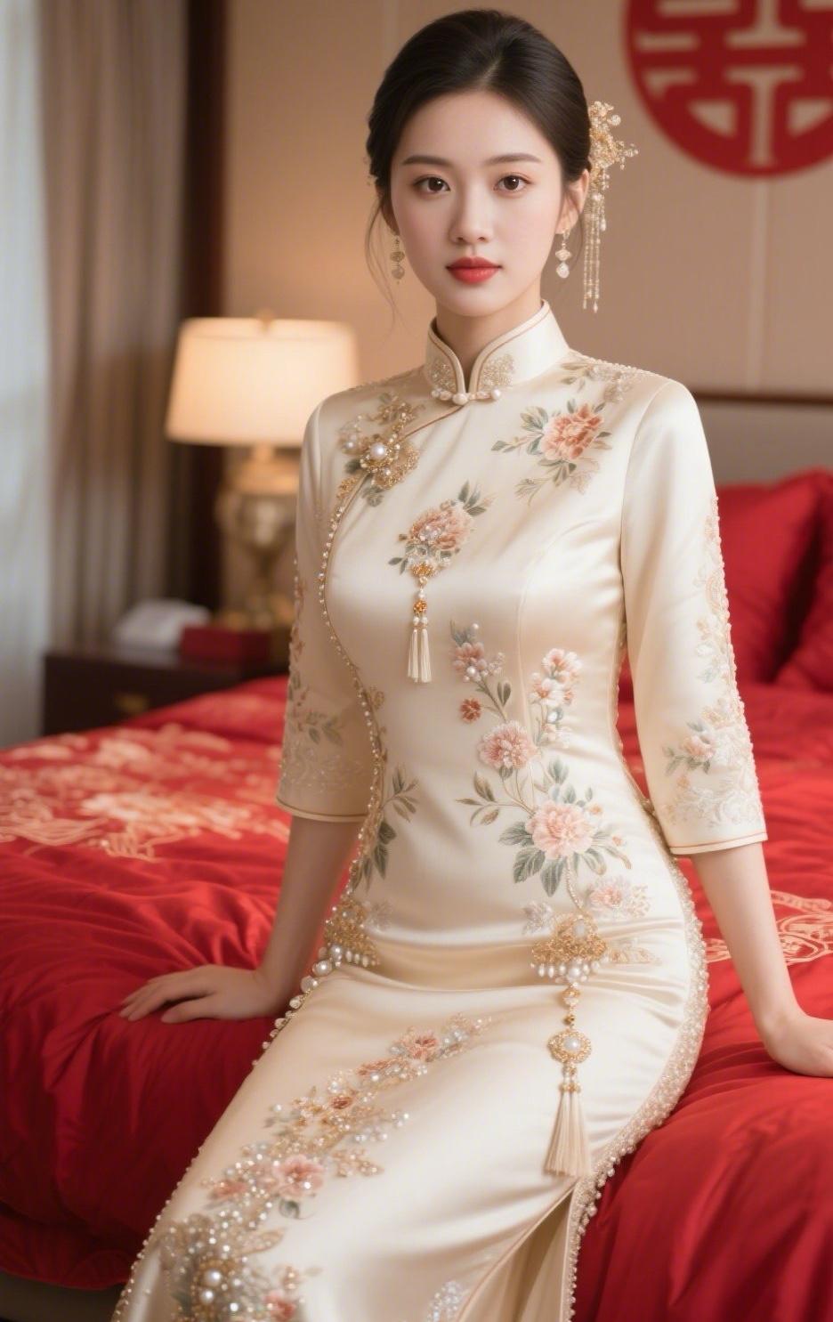 何为喜欢？
春风、晓月、伴星辰！
可否具体？
一见已倾心…