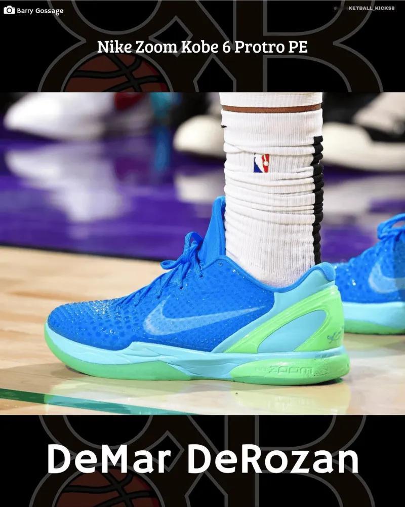 【科比传奇永存🏀 致敬经典：德罗赞的上季科比战靴回顾✨】海外知名球鞋媒体Bas